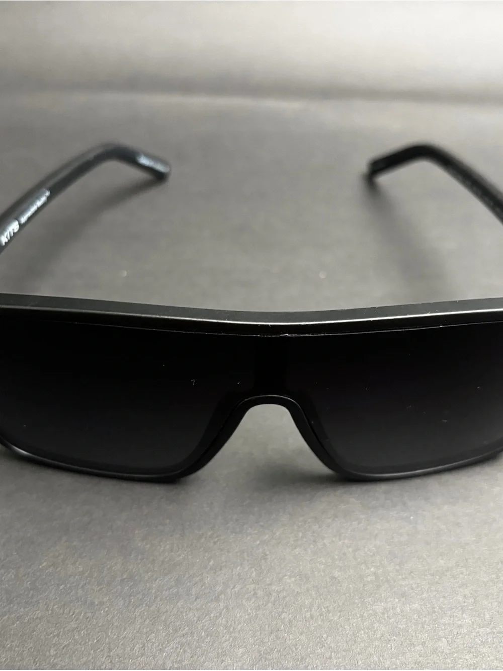 Black Shield-Style Performance Sunglasses